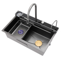 T87546Y+T709Y Многофункциональная мойка нерж., цвет графит